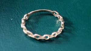 تجریه خرید انگشتر طلا 18 عیار زنانه بان گالری مدل ژوبین سایز 53