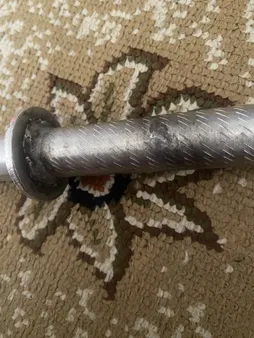 میله هالتر مدل S120 استیل سایز 120 سانتی‌متر