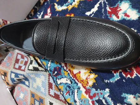 کفش مردانه چرم مشهد مدل J6309-001