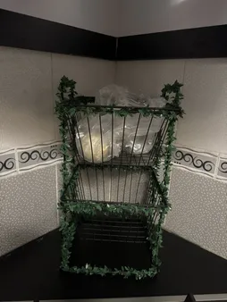 گل مصنوعی مدل ریسه برگ کد 398 طول 7/5 متر