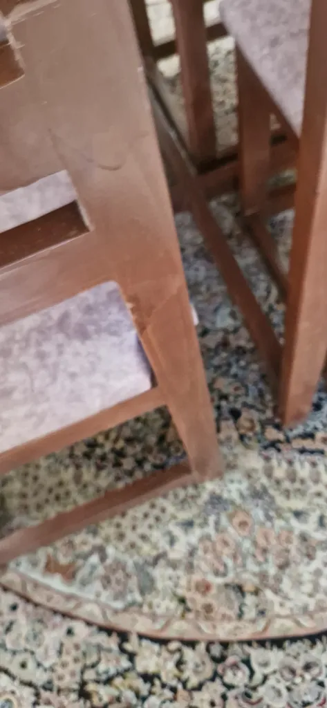 میز و صندلی ناهارخوری 4 نفره گالری چوب آشنایی مدل Ro-006