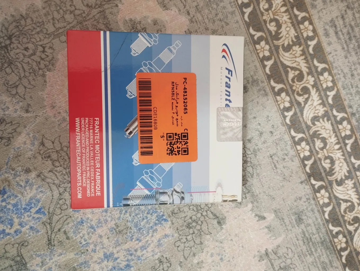 شمع خودرو فرانتک مدل RFN58LZ بسته ۴ عددی