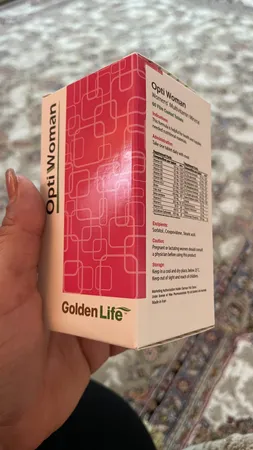 قرص مولتی ویتامین مینرال اپتی ومن گلدن لایف بسته 60 عددی