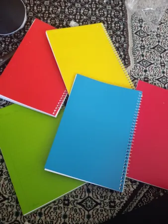 دفتر مشق مدل ایفل بسته 5 عددی