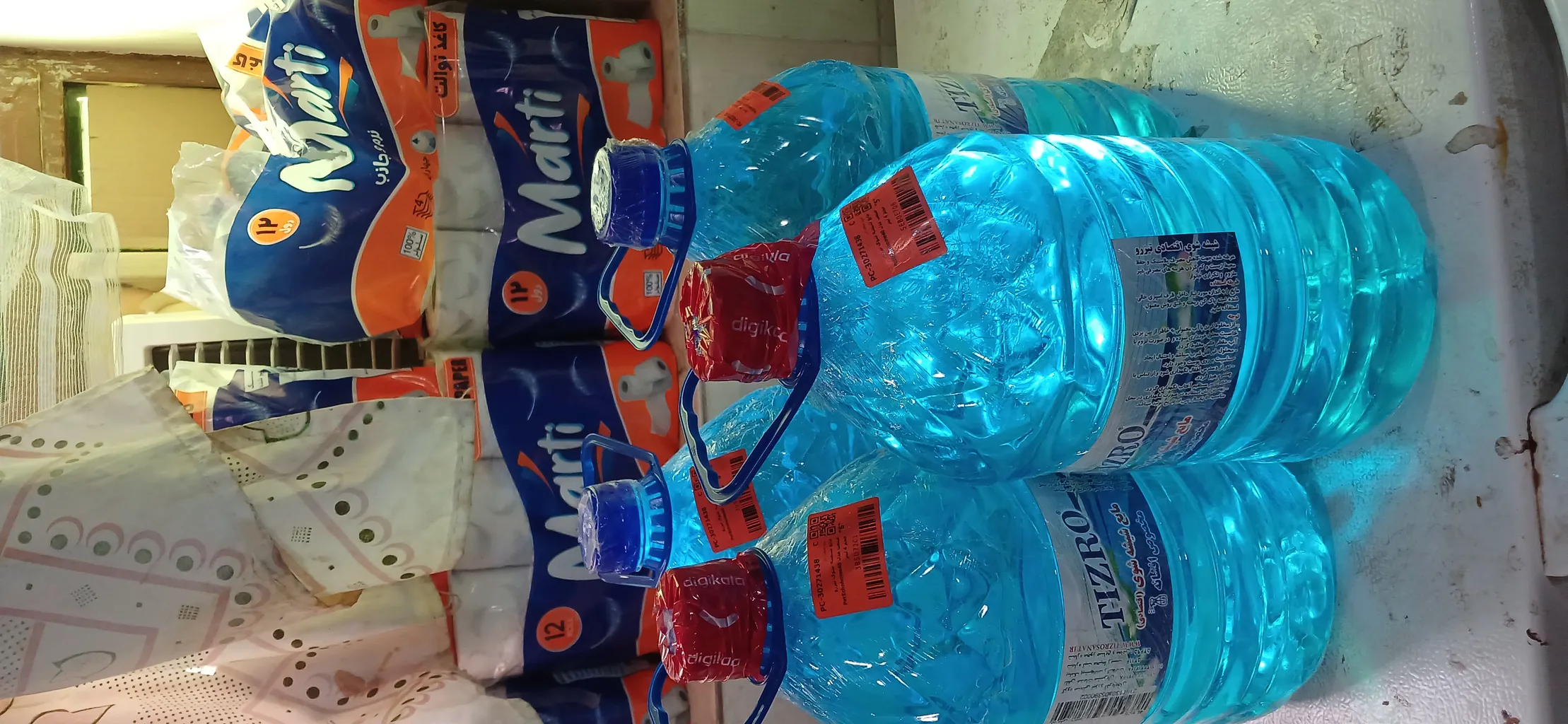 مایع شیشه شوی تیزرو صنعت مدل PetEchohome40 حجم 4 لیتر