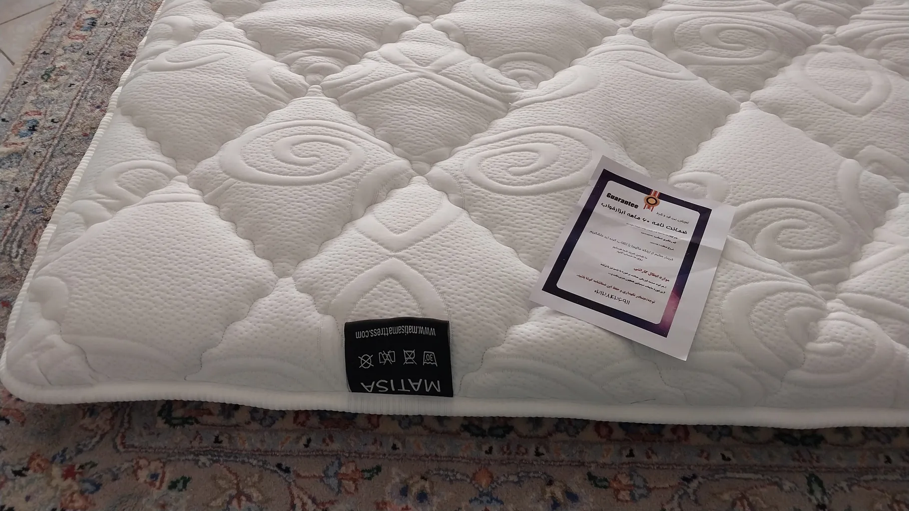 تشک مهمان ماتیسا مدل MTGS1 دونفره سایز 200×160 سانتی متر
