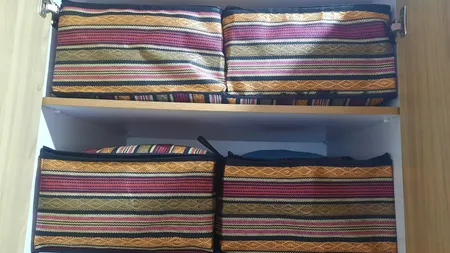 ساک لباس مدل جاجیم 0.05 بسته 5 عددی