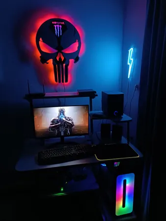 چراغ دیواری مدل اسکلت طرح مانستر