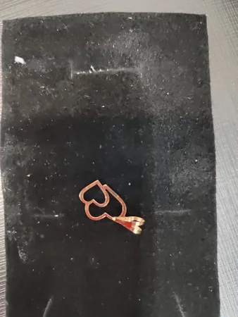 آویز گردنبند طلا 18 عیار زنانه مایا ماهک مدل MM1481 طرح دو قلب