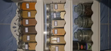 جا ادویه مدل آنتیک S1-12 مجموعه 12 عددی