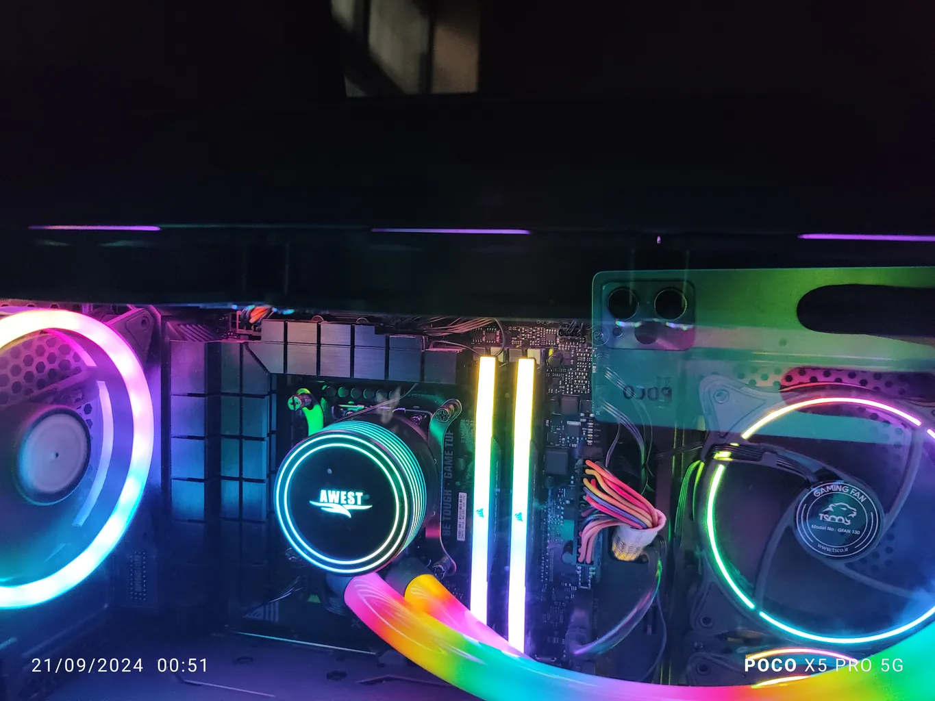 سیستم خنک کننده آبی اوست مدل GT-AV360 ARGB