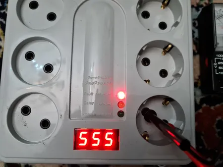 چند راهی برق پارت الکتریک مدل PE-5m