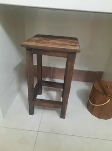 تجریه خرید چهارپایه مدل چوبی کد Rk50