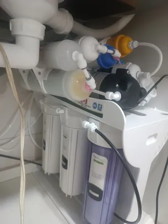 دستگاه تصفیه کننده آب آکوآ اسپرینگ مدل UF - SF4800 به همراه فیلتر مجموعه 5 عددی