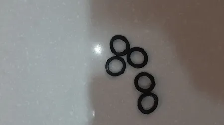 واشر اورینگ شیرآلات کد 01 بسته 5 عددی