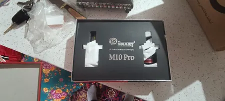 هدلایت لامپ خودرو اسمارت مدل M10 PRO پایه H4 بسته دو عددی