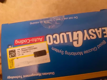 تست قند خون اینفوپیا مدل EasyGluco