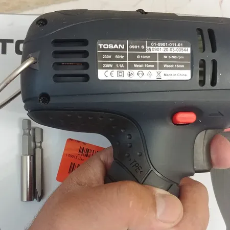 دریل پیچ گوشتی برقی توسن مدل 0901S