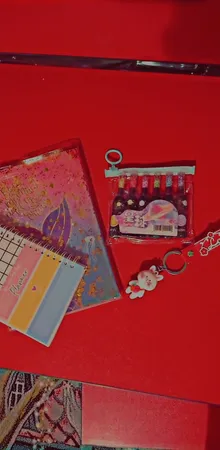 ماژیک علامت گذار طرح کهکشانی مجموعه 6 عددی