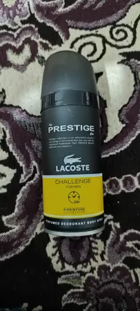 اسپری خوشبو کننده بدن مردانه پرستیژ مدل Lacoste Challenge حجم 150 میلی لیتر