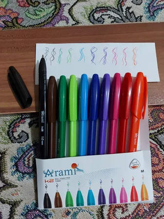 خودکار آرامی مدل k2 کد 1.0-10M-fantezi بسته 10 عددی