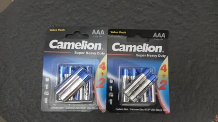 باتری نیم قلمی کملیون مدل Super Heavy Duty بسته 6 عددی