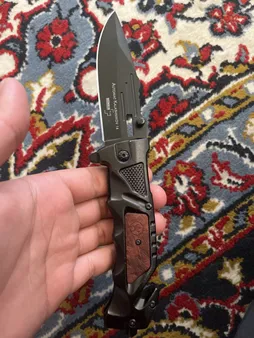 چاقوی سفری بوکر مدل Automat kalashnikov 14