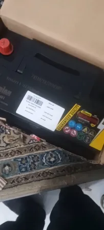 باتری اتمی خودرو صبا باتری مدل 74 آمپر واریان