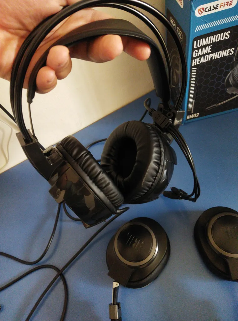 هدست مخصوص بازی کیس فایر مدل AM02 RGB