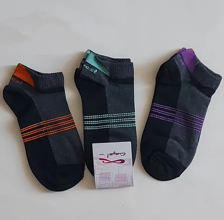 جوراب مردانه اسپست مدل کف کش ASP-VGO مجموعه 3 عددی