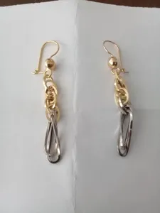 تجریه خرید گوشواره طلا 18 عیار زنانه مدل 670123