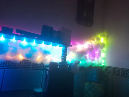 ریسه ال ای دی مدل رنگی RGB طول 10 متر