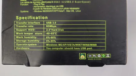 باکس هارد اکسترنال 2.5 اینچ نت پیل مدل 2516U3