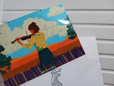 کارت پستال ماسا دیزاین مدل  venus695