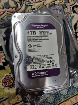 هارددیسک اینترنال وسترن دیجیتال مدل Purple WD10PURZ ظرفیت 1 ترابایت