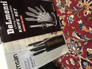 تجریه خرید ست چاقو آشپزخانه 6 پارچه امسان کد 2907