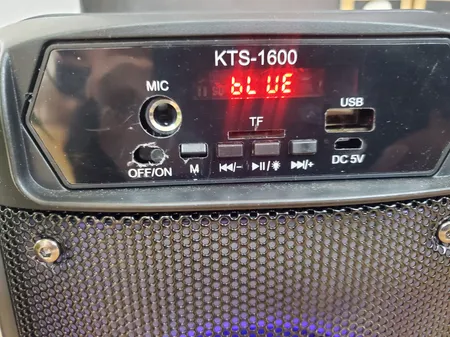 اسپیکر بلوتوثی قابل حمل کی تی اس مدل KTS-1600