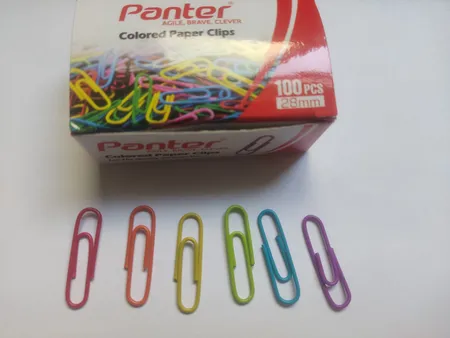 گیره کاغذ پنتر مدل متالیک سایز 28 میلی متر