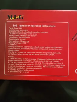 لیزر پوینتر مدل RL-303