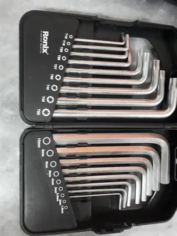 مجموعه 18 عددی آچار آلن و ستاره ای رونیکس مدل RH-2051