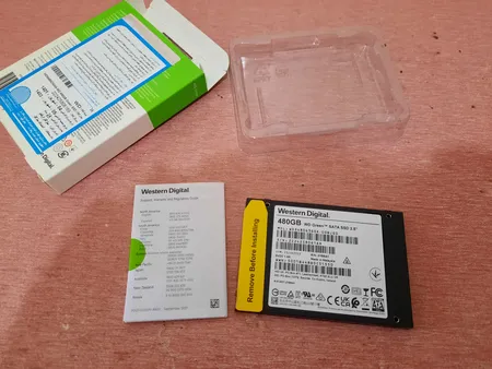 اس اس دی اینترنال SATA III وسترن دیجیتال مدل Green ظرفیت 480 گیگابایت