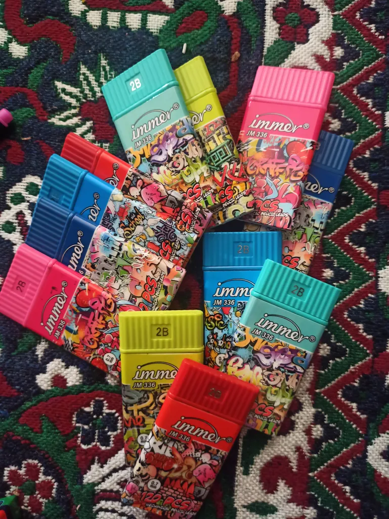 نوک مداد نوکی 0.7 میلی متری ایمر بسته 12 عددی