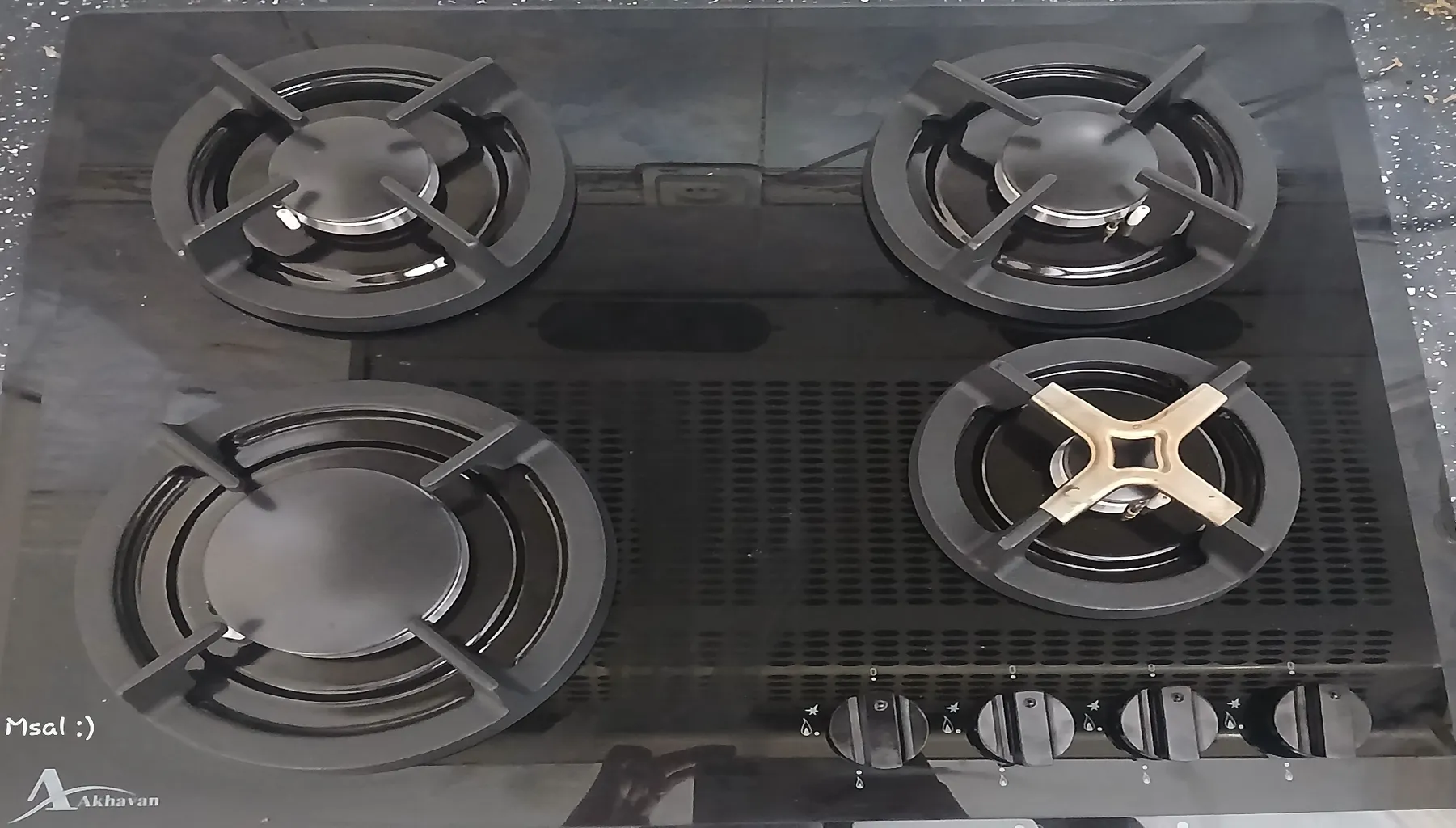 اجاق گاز صفحه ای اخوان مدل GI-4