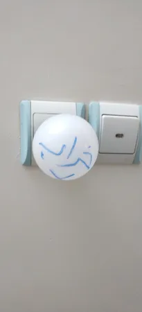 لامپ 10 وات پایدار مدل A60 مجموعه 10 عددی پایه E27