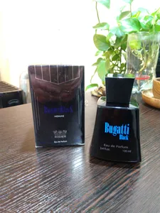 تجریه خرید ادو پرفیوم مردانه وودی سنس مدل Bugatti Black  حجم 100 میلی لیتر