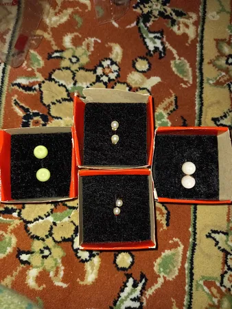 گوشواره نقره زنانه آی جواهر مدل مروارید کد 925I