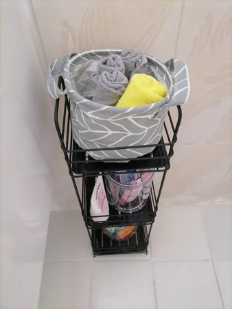 قفسه حمام مدل Stand contrast 03