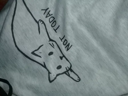 هودی زنانه طرح Not Today کد S361