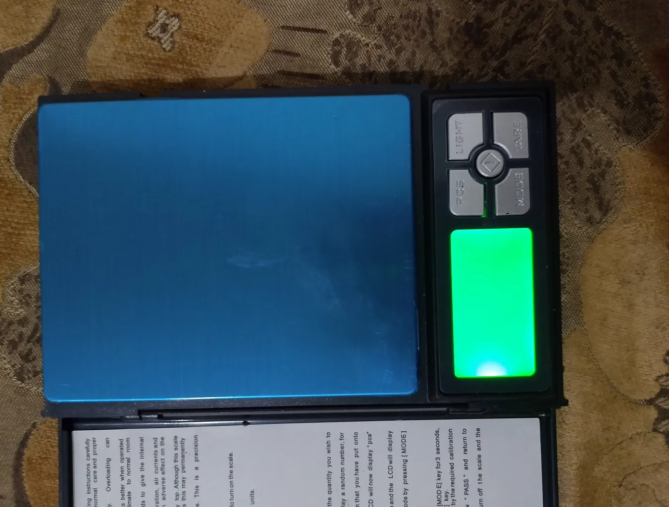 ترازو دیجیتال مدل نوتبوکی 500 گرمی