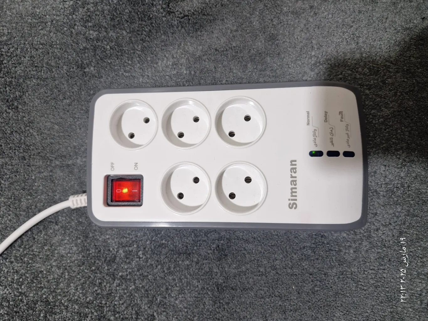 محافظ ولتاژ سیماران مدل SM-525N-1.8